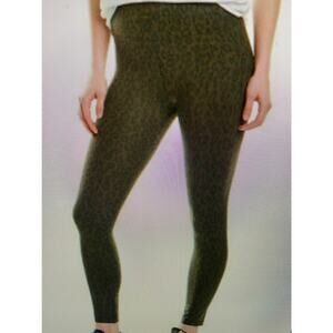 Studio by David Lerner Medium high rise animal print leggings